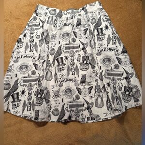 Halloween Folter Skater Skirt size Medium